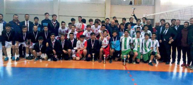 LİSELER  ARASI VOLEYBOL İL BİRİNCİLİĞİ ESPİYE ‘DE YAPILDI