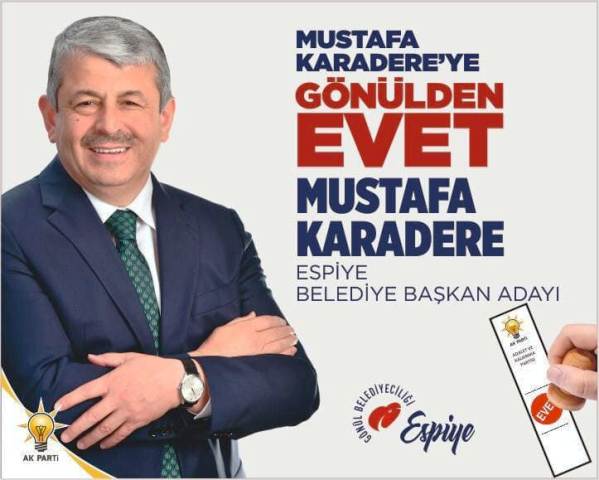 ESPİYE'DE SEÇİMİN GALİBİ  KARADERE